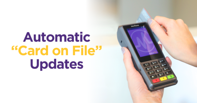 Automatic 'Card on File' Updates
