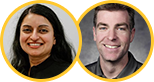 Neha Kharod, MD & Luke Barratt 