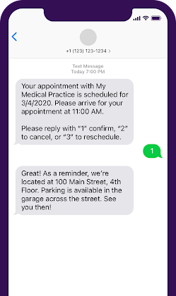 phone-mockup-cropped-v2 Smart phone screen showing a telehealth visit