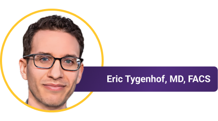 Eric Tygenhof, MD, FACS Eric Tygenhof, MD, FACS