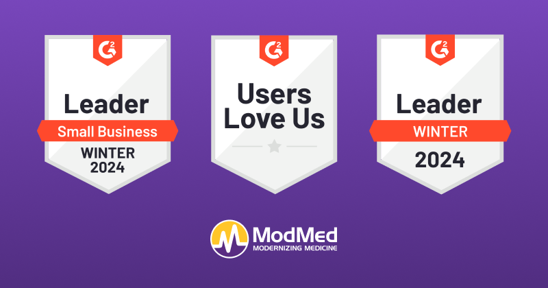 ModMed Named Leader in G2 Winter 2024 Grid® Report for its EHR Software