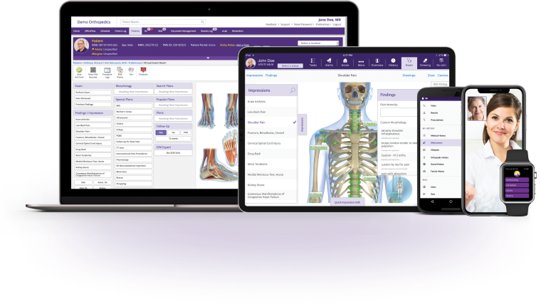 ModMed Orthopedics Software Suite