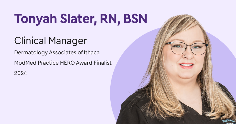 Headshot of Tonyah Slater, RN, BSN, clinical manager