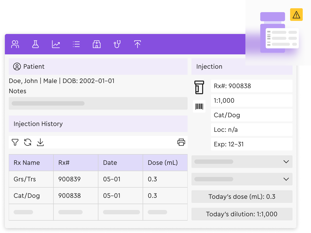 Xtract built-in immunotherapy software Xtract built-in immunotherapy software