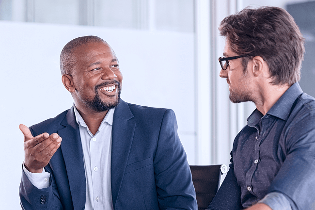 A practice administrator connecting with a member of our experienced billing team.