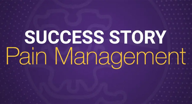 Image showing "Success Story Pain Management".