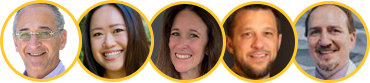 headshots Khue Tran, General Manager, OBGYN and Podiatry, ModMed<br />
Nigel Spier, MD, FACOG, Medical Director of ModMed OBGYN<br />
Shannon Brim, MD, FACOG, Virginia Physicians for Women<br />
Benjamin Klug, MD, FACOG, North Platte OBGYN<br />
Michael Podraza, MD, Harmony Women’s Health