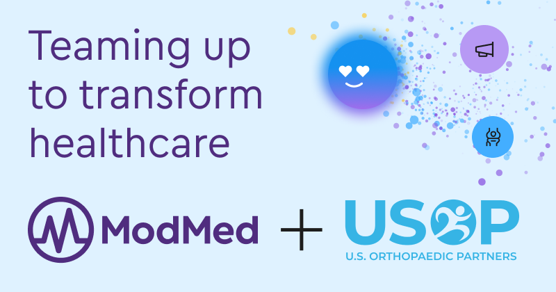 ModMed Announces U.S. Orthopaedic Partners Enterprise-wide Rollout of the AI-Powered Practice Across More Than 55 Locations ModMed Announces U.S. Orthopaedic Partners Enterprise-wide Rollout of the AI-Powered Practice Across More Than 55 Locations