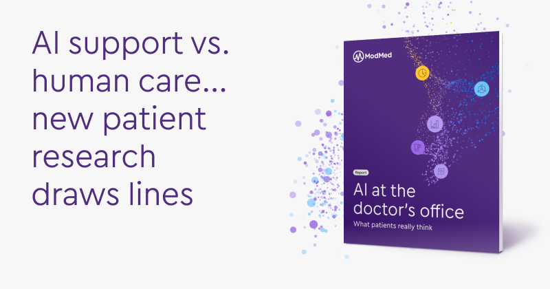 Icon representing the real concerns behind AI in healthcare